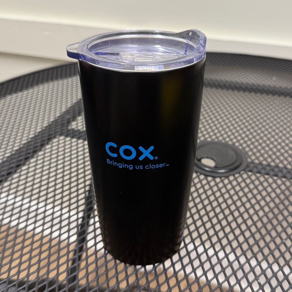 Black Stainless Steel Tumbler